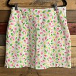 EP Pro White Floral Skort Size 8 Photo 0