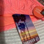 Forever 21 Bikini Low Rise Cheeky Coral Swimsuit Bottom Womens Small New Photo 11