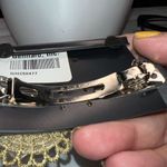 G by Gennaro Leather and Lace‎ Hair Barrette Black Photo 5