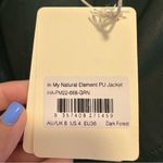 Peppermayo  Exclusive - In My Natural Element PU Jacket - Dark Forest Size 4 Photo 4