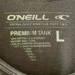 O'Neill O’Neill Cotton Black Graphic Premium Tank Top SZ L #1233 Photo 6