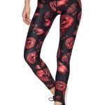 Victoria's Secret Victoria Secret Sport Roses are red  rose print leggings Photo 0