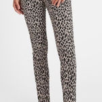 Banana Republic  SLOAN ANIMAL PRINT ANKLE PANTS Photo 0