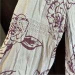 Free People EUC  Snap Out Of It Floral Gauze Mini Dress / Tunic Top Medium Photo 4