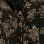 Treasure & Bond  Floral Half Zip Popover Utility Hooded Jacket! Photo 10