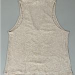 Full Tilt Creme Beige Tan Sleeveless Mock-Neck Cut-Out Tank Top Shirt Tee Blouse Size M πβ¨ Photo 1