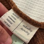 Anthropologie By Saturday Sunday Brown Racerback Tank Top Photo 1