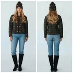 Icelandic Design Wool Tapestry Knit Zip Jacket Nordic Folk Y2K Large F284 Photo 7