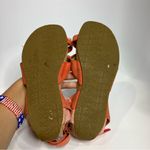 Ahnu Sananah thong sandals orange white casual women’s size 9 boho‎ trendy Photo 6