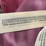 Massimo Dutti  Satin Bomber Jacket S 19” p2p Bordeaux NWOT Photo 7