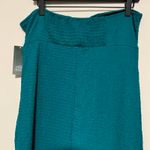 Wild Fable  Women's Dark Teal Strapless Knit Midi Bodycon Dress - Large - NWT Photo 5