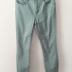 Vineyard Vines Jamie High Rise Jeans Garment Dyed Sea Clay Green Size 26 Photo 0