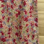Ann Taylor Vintage Size 4 Linen Floral Print Hip Tie Mini Skirt Photo 12