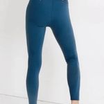 Madewell  MWL Form High-Rise 25" Leggings Blue Hematite Size Medium Photo 1