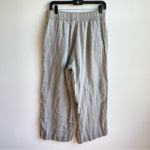 Cynthia Rowley  100% Linen Wide Leg Pull On Drawstring Lightweight Pants Photo 1
