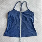 Lululemon  Athletica "Brilliant Blue" Power Pose Cropped Tank | Size 8 Photo 4