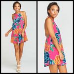 Show Me Your Mumu 💕💕 Katy Halter Dress Floral NWT Photo 3