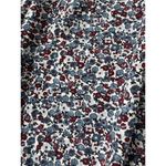 Lands' End Ladies' 2-Piece Pajama Set -burgundy Gray Floral Size Small Photo 8