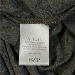 ALC Frank A.L.C. Women's Dress Size Small Gray Short Sleeve Scoop Neck Stretch Ruched Photo 7