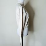 ZARA  Ecru Mock Neck Long Sleeve Top Photo 4