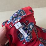 Sandro Isadora Scarf Print Striped Midi Dress Photo 12