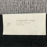 Loft Ann Taylor  Original Crop Black Pants Photo 8
