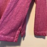 Style & Co  sweatshirt hooded pullover NWT pink lace size M Photo 4