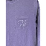 Ivory Ella  Deep Purple Ling Sleeve Shirt Size Small Photo 1