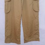 Romwe NEW Brown High Waisted Straight Leg Cargo Pants size small Photo 3