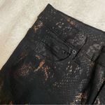 Anthropologie Molly Bracken Snakeskin Skinny Jeans - Edgy Statement Style Photo 15