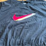 Nike Plus Size Black T-Shirt Dress with Drawstring Waist β 2X Photo 1