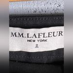 MM.LaFleur  black STRECH PANTS SIDE ZIPPER SIZE 2 Photo 4
