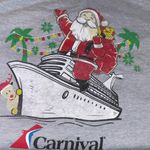 Next Level Apparel Santa Claus Christmas Cruise Tank Top - Carnival Cruise Ship NWT Photo 1