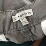 Calvin Klein Jeans Gray Chambray Shorts Photo 5