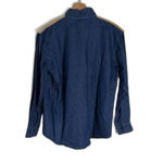 Vtg wanted Boho Western Fringe denim shirt button up with tassle size small cute Blue Photo 7