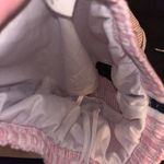 Royce Pink and white striped athletic shorts Photo 2