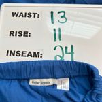 Roller Rabbit Blue Embroidered Trim Cropped Flowy Pants Size XS Photo 7