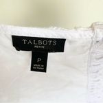 Tuckernuck Navy Blue White XS 100% Cotton Chambray Bundle Teacher Eyelet Ruffle Preppy Tops Photo 5