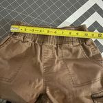 Casual Tan Ankle Cargo Jeans Brown Size 24 Photo 4