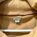 Aerie Warm Tan Sherpa Cowl Neck Sweater Boxy Slouch Size Large Photo 2