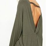Free People  Shimmy Shake Top Army Green Size XS Photo 1