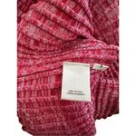 Ann Taylor  Red Pink Marled Ribbed Side Button Sweater sz M Photo 7