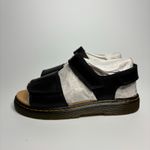 Dr. Martens  Romi Y Leather Velcro Sandals in Black Lamper Photo 1