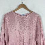 & Other Stories & Other Stories Pink Satin Mini Dress Size 8 Gathered Cut Out Back Cocktail Photo 3