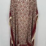 American Eagle  Kimono Floral Boho One Size Viscose Shawl Overlay Photo 0