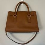 Michael Kors New! Michael  Hamilton East West Satchel Leather in Luggage Photo 2