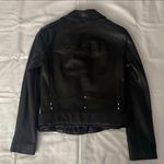 ALLSAINTS Leather Jacket Biker Jacket XS Photo 9
