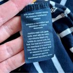 Tommy Hilfiger  Striped Scoop Embellished Neck T-Shirt, Navy, White, Size L Photo 8