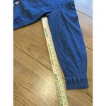 Keren Hart Denim Shirt Women Size Small Embroidered‎ Long Sleeve Safari Read Blue Photo 14