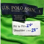 U.S. Polo Assn. U.S.‎ Polo Assn. Women's Green Polo Shirt Short Sleeve Casual Top Photo 2